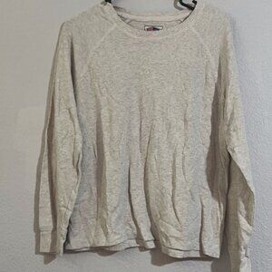 Off White Fairmile Thermal Crew, Size Small